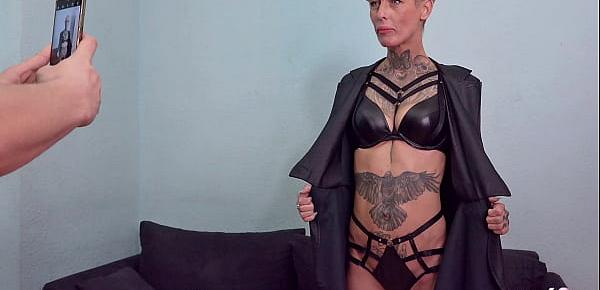 GERMAN SCOUT - THIN PAINTED MUVA VICKY FROM BERLIN PICKUP AND FILTHY RIM FUCK